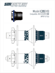 Cối Líp Xe Đạp Hub KOOZER 450