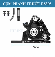 Cụm Phanh Đĩa Cơ Tản Nhiệt SHIMANO BR-RS305