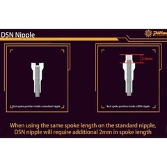 Chân Căm PILLAR DSN - Màu Đen 14G