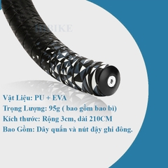 Băng Quấn Ghi Đông Xe Đạp PU EVA Màu 3D