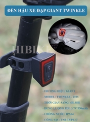 Đèn Hậu Xe Đạp GIANT TWINKLE 2025