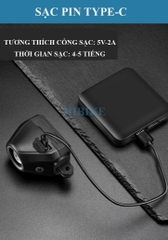 Đèn Xe Đạp Siêu Sáng 1600 Lumens WEST BIKING