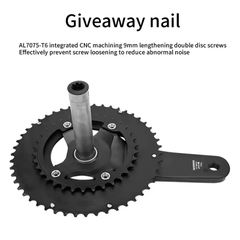 Đĩa Răng 2 Tầng Nhôm 7075 T6 Goldix BCD 110MM