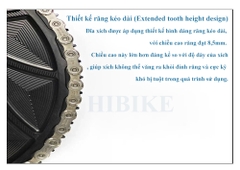 Đĩa Răng Nhôm 7075 Goldix BCD 110MM R7000 R7100 R8100 R9200