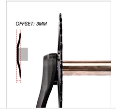 Đĩa Răng Nhôm Direct Mount Xe Đạp GOLDIX AL-T6 Offset 3mm