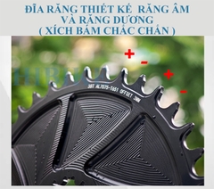 Đĩa Răng Nhôm Direct Mount Xe Đạp GOLDIX AL-T6 Offset 3mm