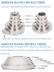 Dụng Cụ Ép Chén Cổ  Xe Đạp LEBYCLE PRO