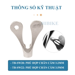 Dụng Cụ Rút Căm Vành Xe Đạp SUPER B 3.2MM Và 3.5MM