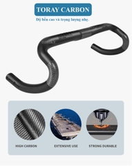 Ghi Đông Xe Đạp Đua CARBON TOSEEK ZXB-TWO