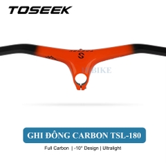 Ghi Đông Xe Đạp MTB Liền Pô Tăng CARBON TOSEEK TSL180