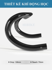 Ghi Đông Xe Đạp Đua CARBON TOSEEK TR2000