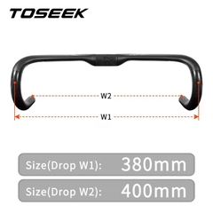 Ghi Đông Xe Đạp Đua CARBON TOSEEK TR30