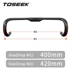 Ghi Đông Xe Đạp Đua CARBON TOSEEK TR30