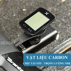 Giá Đỡ Đồng Hồ Xe Đạp CARBON 2 Ốc Dọc