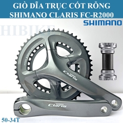 Giò Dĩa Xe đạp SHIMANO CLARIS FC-R2000 8S