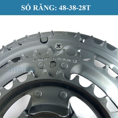 Giò Dĩa Xe Đạp SHIMANO TOURNEY 48-38-28T FC-TX801