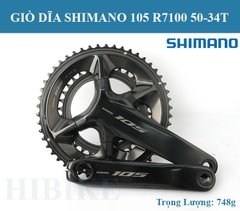 Giò Dĩa Xe Đạp SHIMANO 105 R7100 JAPAN