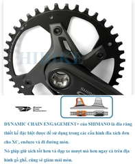 Bộ Giò Dĩa Xe Đạp SHIMANO CUES FC-U6000 42T