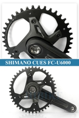Bộ Giò Dĩa Xe Đạp SHIMANO CUES FC-U6000 42T