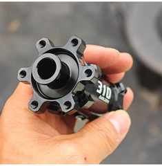 Bộ Hub GOLDIX R310 Ratchet 60t Hình Nón 24H - Phanh Đĩa 6 Ốc