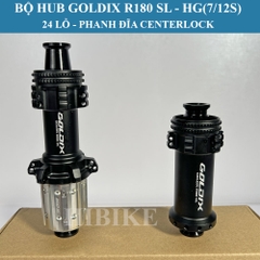 Bộ Hub GOLDIX R180 SL Ratchet 36T – 24 Lỗ Phanh Đĩa