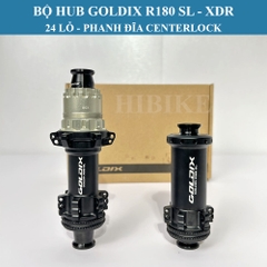 Bộ Hub GOLDIX R180 SL Ratchet 36T – 24 Lỗ Phanh Đĩa