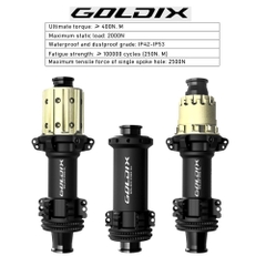 Bộ Hub GOLDIX R180 SL Ratchet 36T – 24 Lỗ Phanh Đĩa