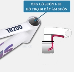 Khung Sườn Nhôm 6061 Xe Đạp Đua KINESIS TR200 - Phanh Đĩa