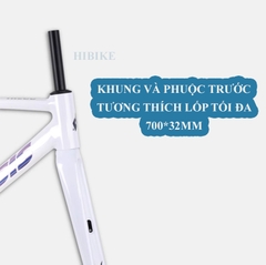 Khung Sườn Nhôm 6061 Xe Đạp Đua KINESIS TR200 - Phanh Đĩa