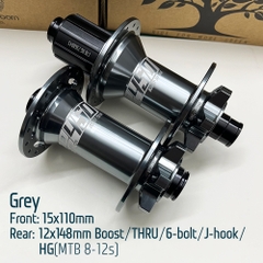 Bộ Hub KOOZER 450 Boost 32 Lỗ  6 Pawls - Phanh Đĩa 6 Ốc - Tăm Móc