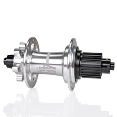 Bộ Hub KOOZER 455 32 Lỗ - Phanh Đĩa 6 Ốc - Tăm Móc - Màu Bạc