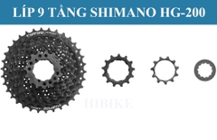 Líp Xe Đạp 9 Tầng SHIMANO CS-HG200
