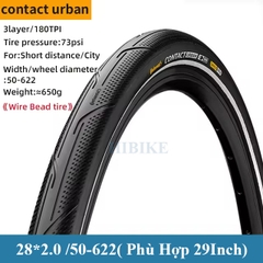 Lốp Xe Đạp CONTINENTAL CONTACT URBAN 26/27.5 Và 29Inch