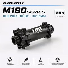 Bộ Hub GOLDIX M180 BOOST Ratchet 60T – 28 Lỗ - Phanh Đĩa 6 Ốc