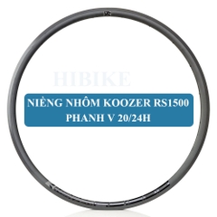 Niềng Nhôm 6069 Xe Đạp KOOZER RS1500 700C - Phanh V