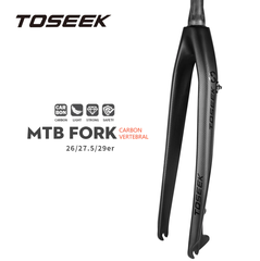 Phuộc Đơ Xe Đạp MTB CARBON TOSEEK – Phanh Đĩa - Cổ Nở 39.8mm