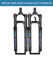 Phuộc Hơi Xe Đạp MTB NANLIO 26/ 27.5 / 29 Inch – Phanh Đĩa