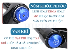 Phuộc Hơi Xe Đạp MTB NANLIO X9 PRO 26/27.5/29 Inch
