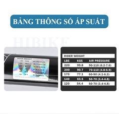 Phuộc Hơi Xe Đạp MTB NANLIO X9 PRO 26/27.5/29 Inch