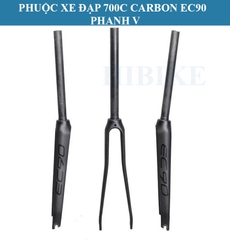 Phuộc Xe Đạp 700C CARBON EC90 – Phanh V