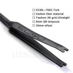 Phuộc Xe Đạp 700C CARBON EC90 – Phanh V