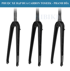 Phuộc Xe Đạp 700C CARBON TOSEEK – Phanh Đĩa