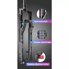 Phuộc Hơi Xe Đạp MTB NANLIO 26/ 27.5 / 29 Inch – Phanh Đĩa