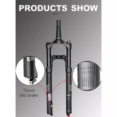 Phuộc Hơi Xe Đạp MTB NANLIO 26/ 27.5 / 29 Inch – Phanh Đĩa