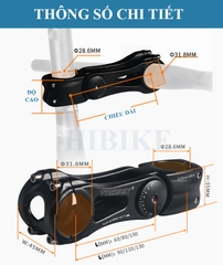 Pô Tăng Xe Đạp Nhôm Gật Gù TOSEEK ST004
