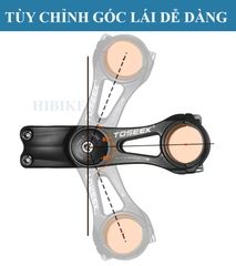 Pô Tăng Xe Đạp Nhôm Gật Gù TOSEEK ST004