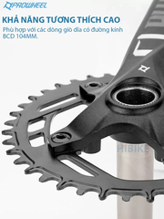 Đĩa răng xe đạp PROWHEEL BCD 104MM 1X