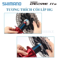 Líp Xe Đạp 11 Tầng SHIMANO DEORE M5100 11-51T