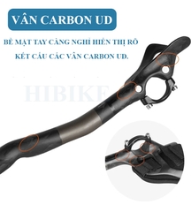 Tay càng nghỉ gắn ghi đông xe đạp chống mỏi Carbon TOSEEK