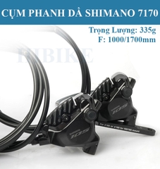 Bộ Group Phanh Đĩa SHIMANO 105 R7120 2X12S JAPAN
